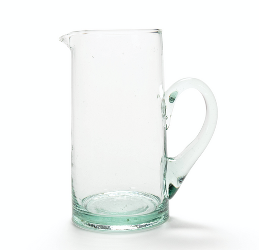 Straight Glass Jug Clear