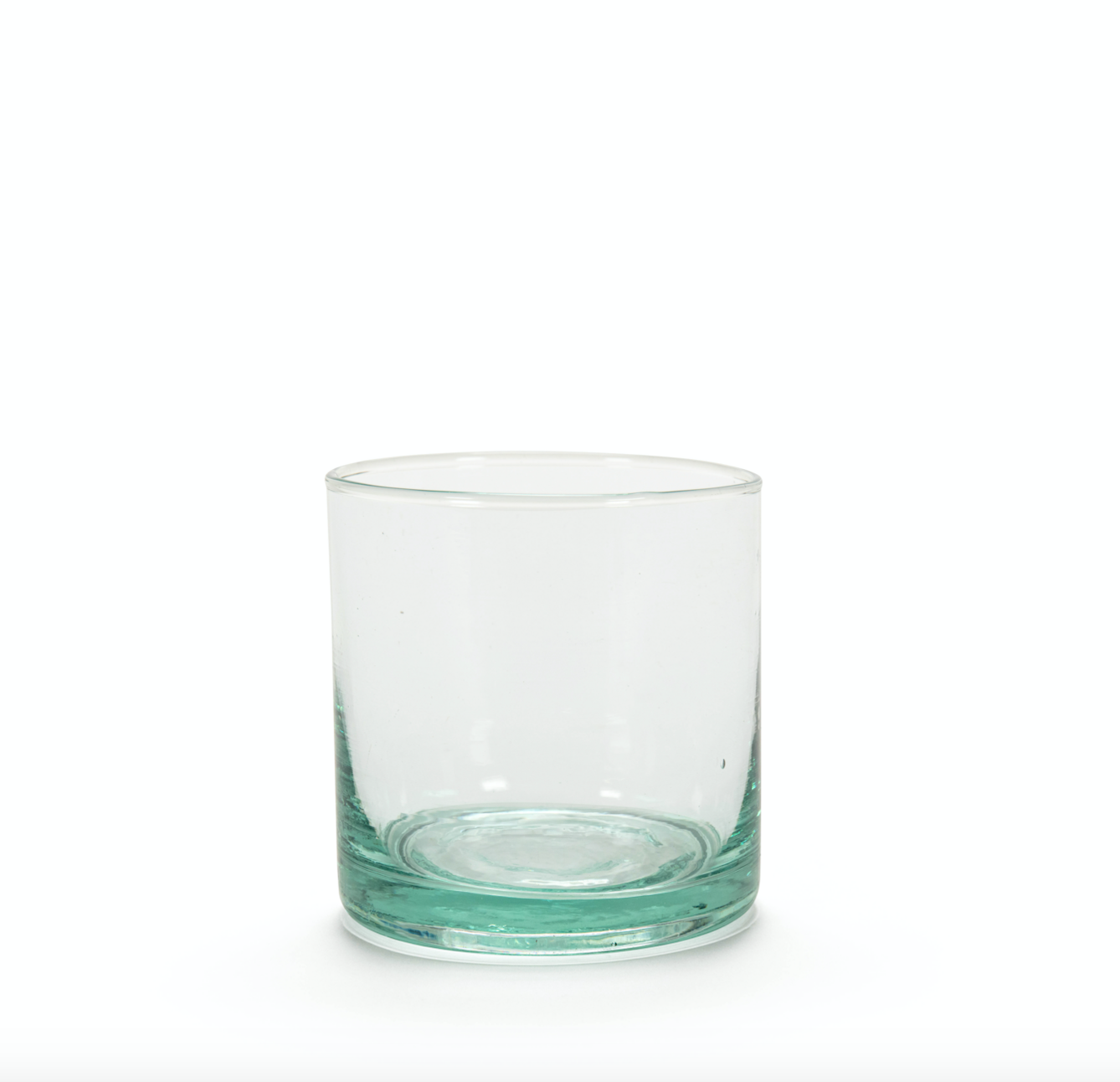 Short Table Glass Clear