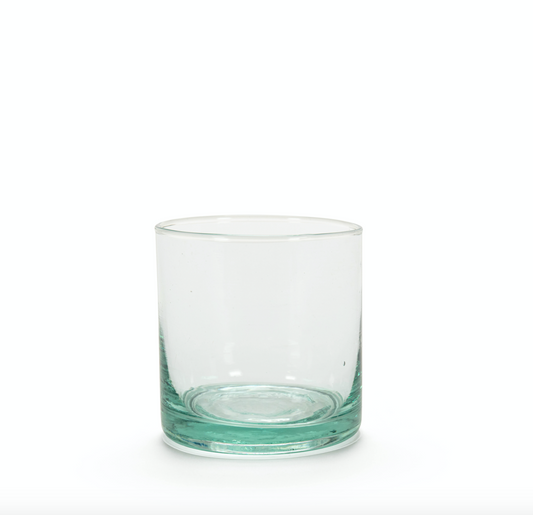 Short Table Glass Clear